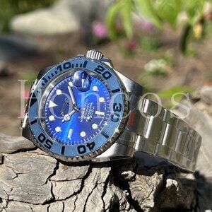 Custom Made mods sub watch nh35 movement Blue Dial